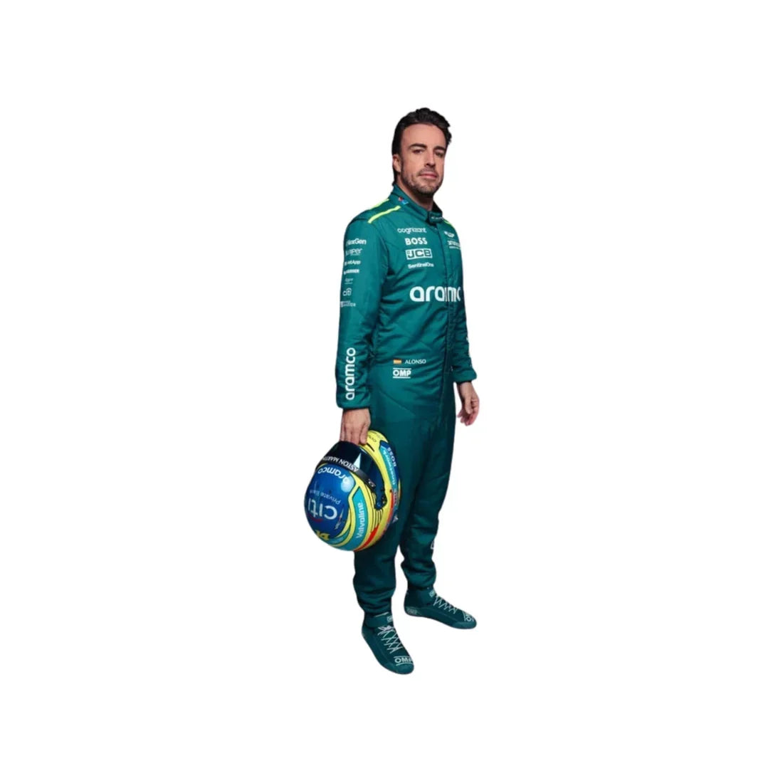 2024 Fernando Alonso Aston Martin F1 Race Suit - Fine Racewears