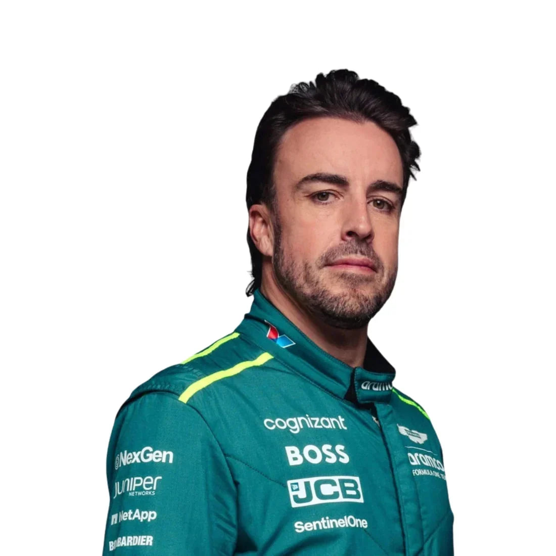 2024 Fernando Alonso Aston Martin F1 Race Suit - Fine Racewears