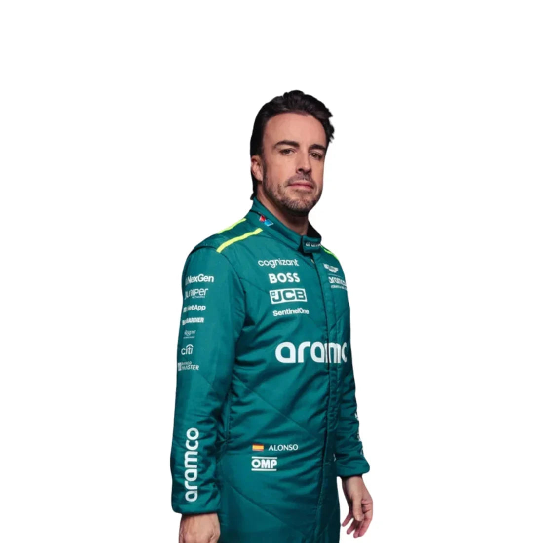 2024 Fernando Alonso Aston Martin F1 Race Suit - Fine Racewears