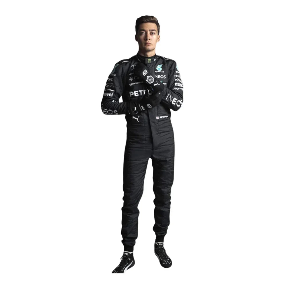 2023 George Russell Mercedes F1 Race Suit - Fine Racewears