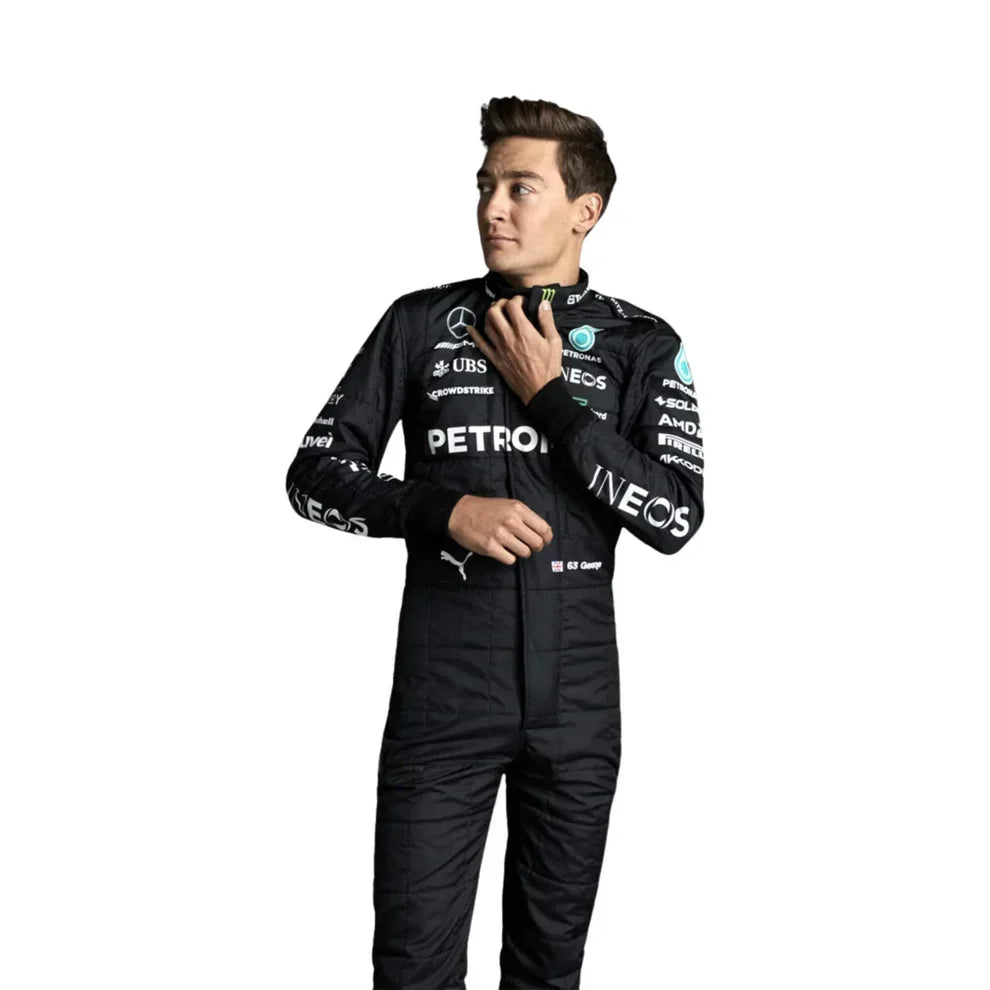 2023 George Russell Mercedes F1 Race Suit - Fine Racewears