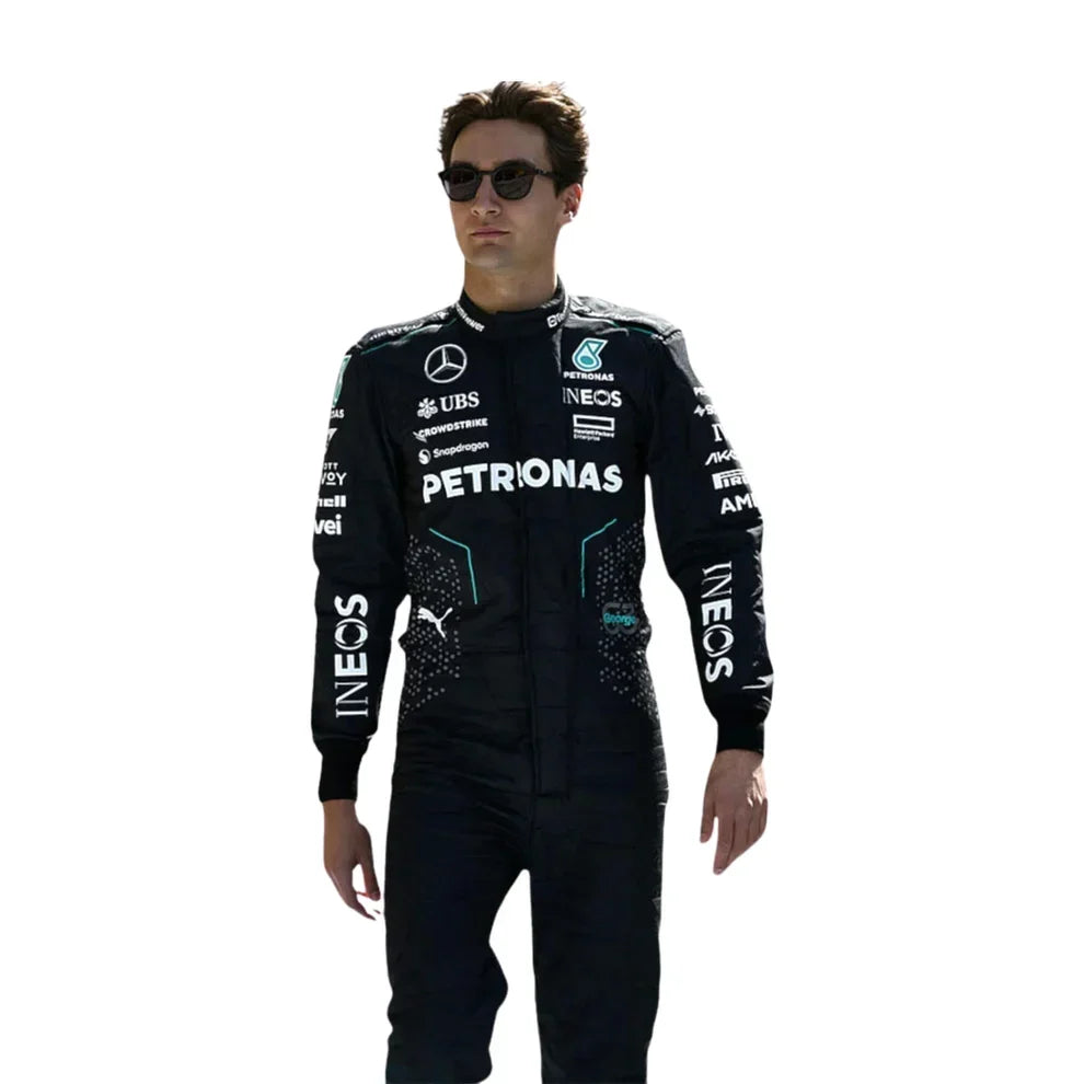 2024 George Russell Mercedes AMG F1 Race Suit - Fine Racewears