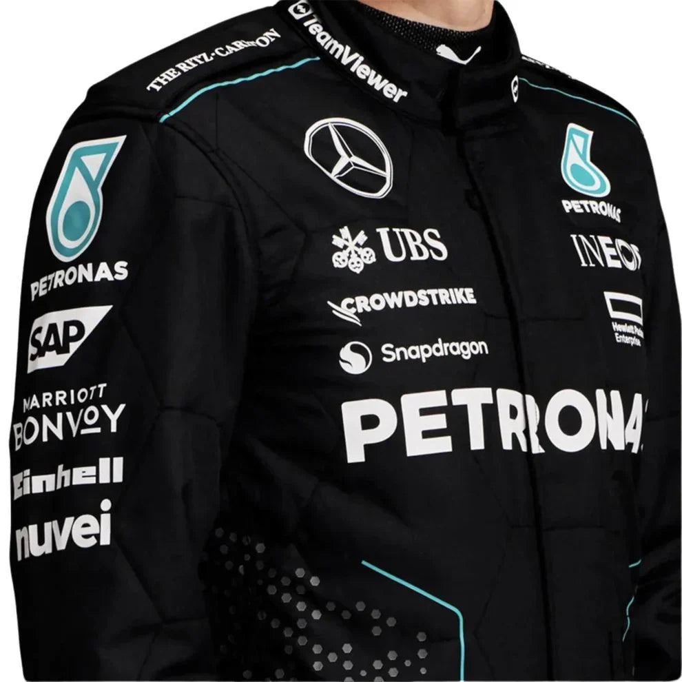 2024 George Russell Mercedes AMG F1 Race Suit - Fine Racewears