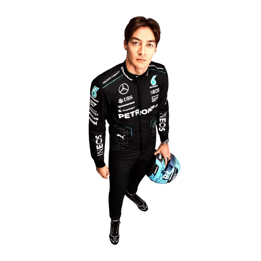 2024 George Russell Mercedes AMG F1 Race Suit - Fine Racewears