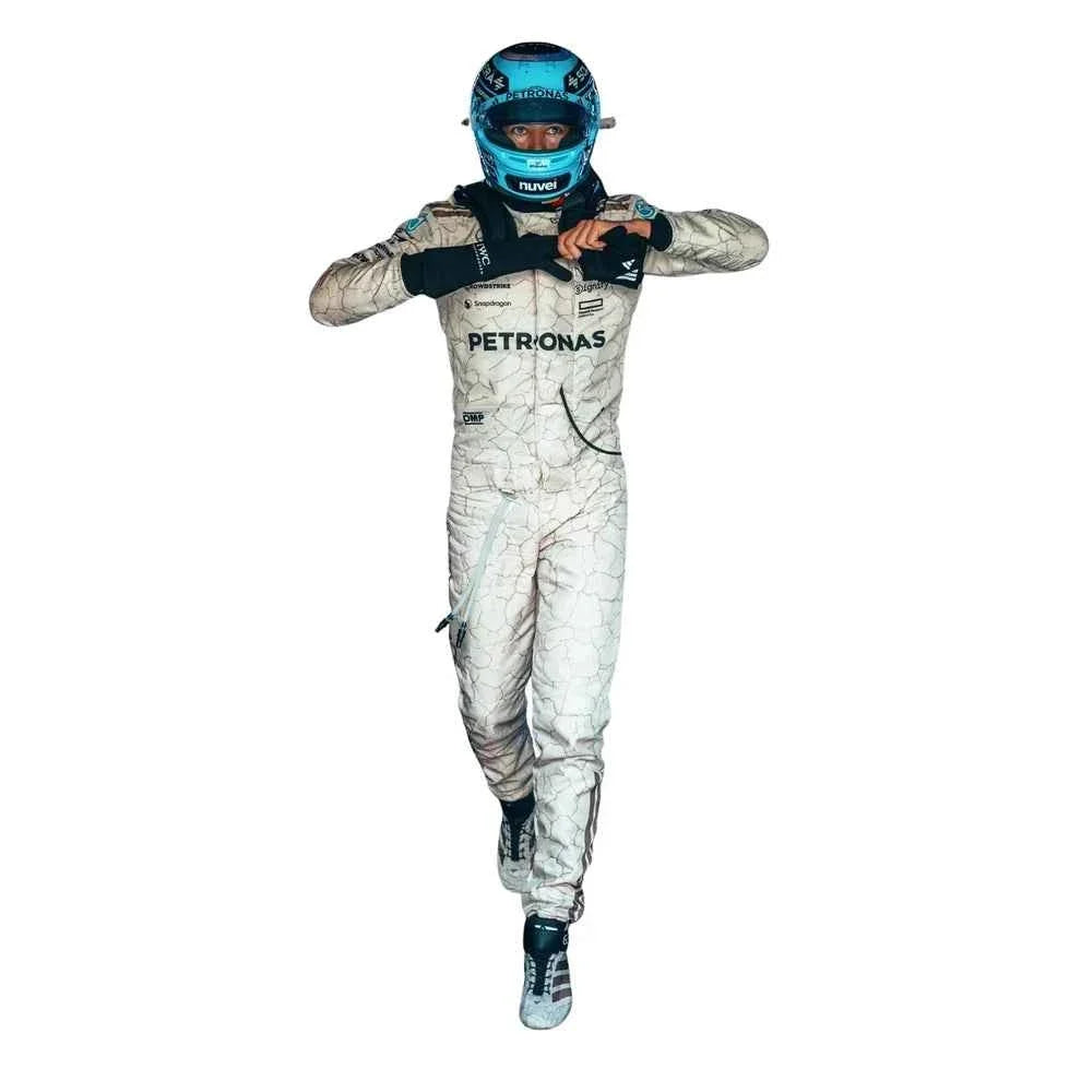 George Russell 2025 USA Austin GP Mercedes F1 Racing Suit | Fine Racegear