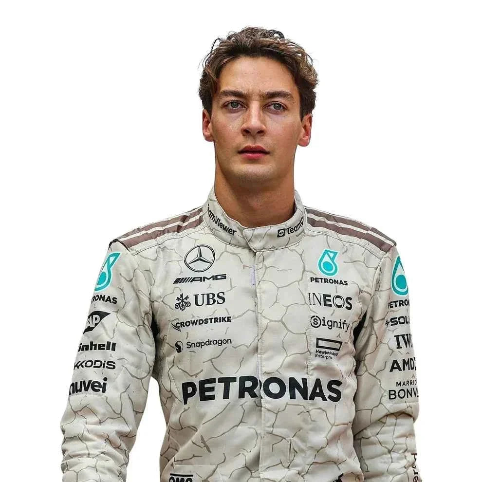George Russell 2025 USA Austin GP Mercedes F1 Racing Suit | Fine Racegear