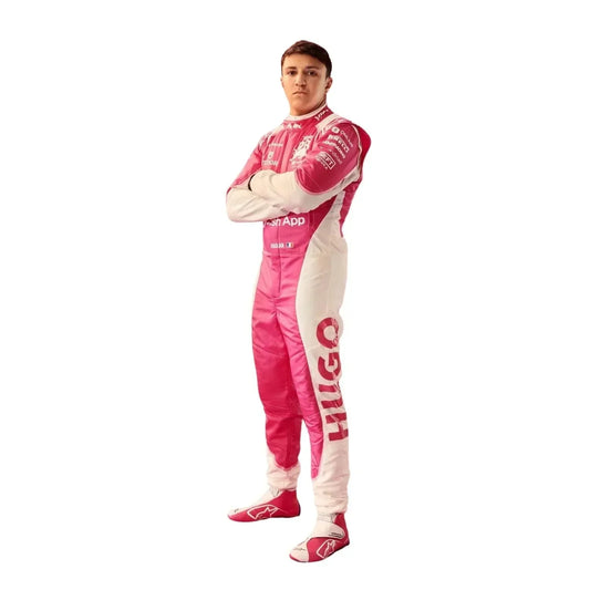 2025 Isack Hadjar Racing Bulls Miami GP Race Suit - Fine Racewears