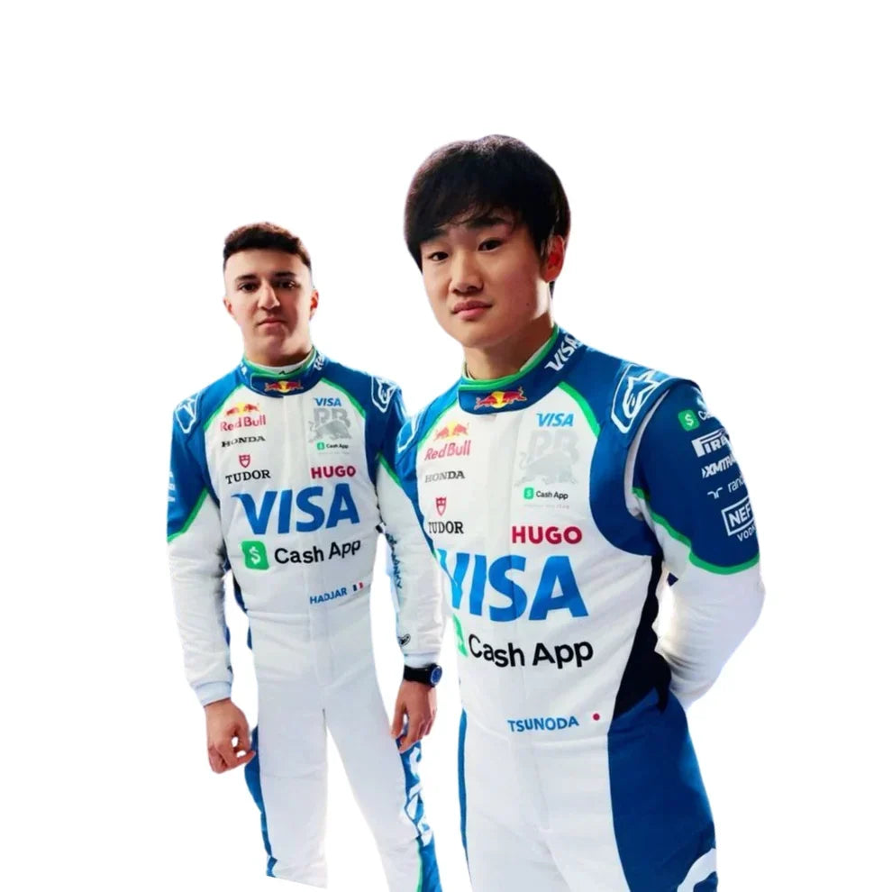 2025 Yuki Tsunoda VISA RB F1 Race Suit - Fine Racewears