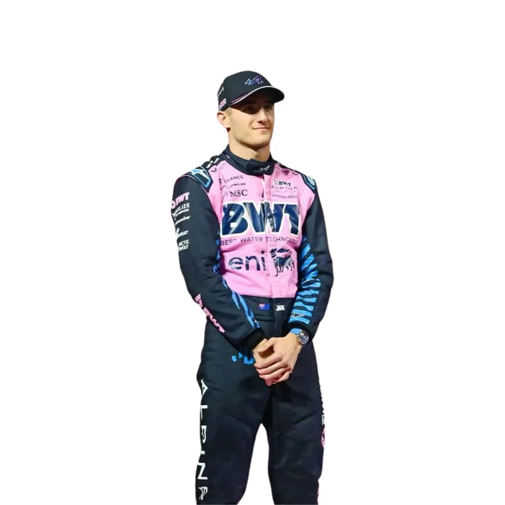 2025 Jack Doohan BWT Alpine F1 Race Suit - Fine Racewears
