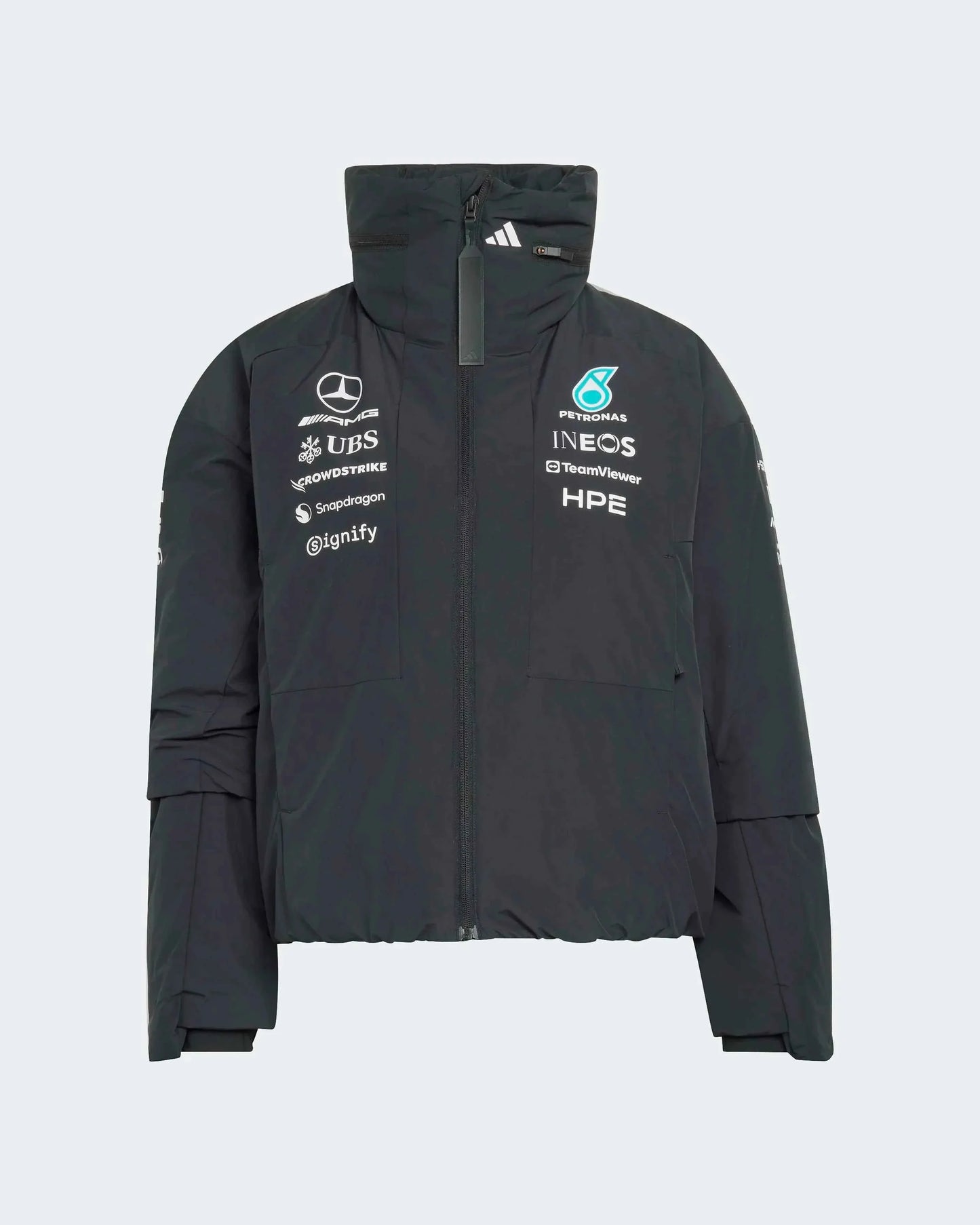 Womens 2026 Team Jacket Black F1 Team Softshell Jacket