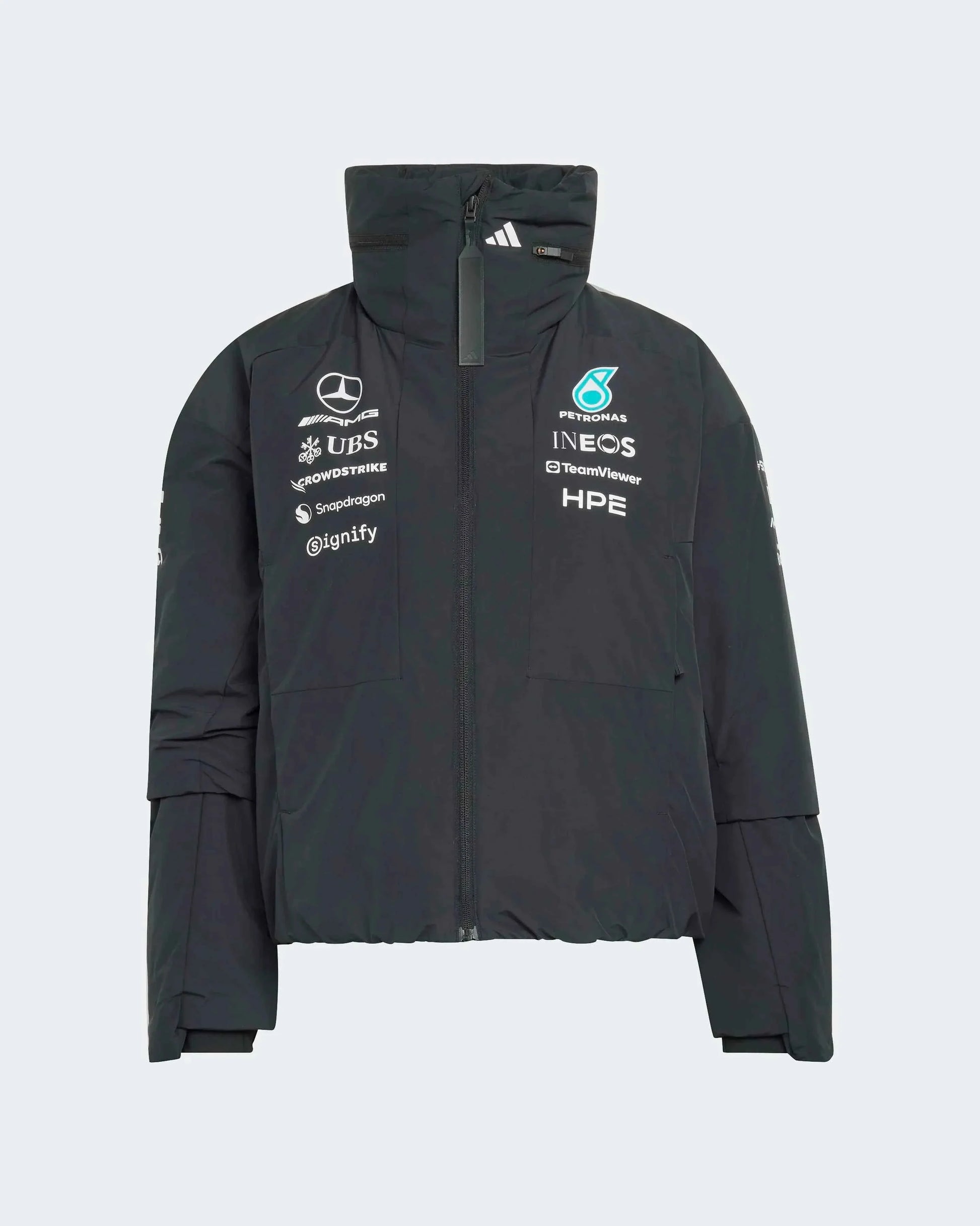 Womens 2026 Team Jacket Black F1 Team Softshell Jacket