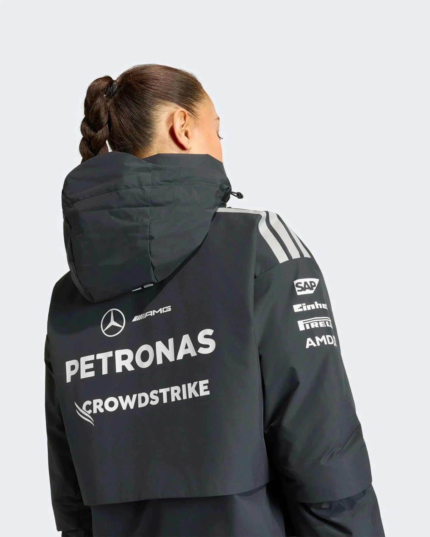 Womens 2026 Team Jacket Black F1 Team Softshell Jacket