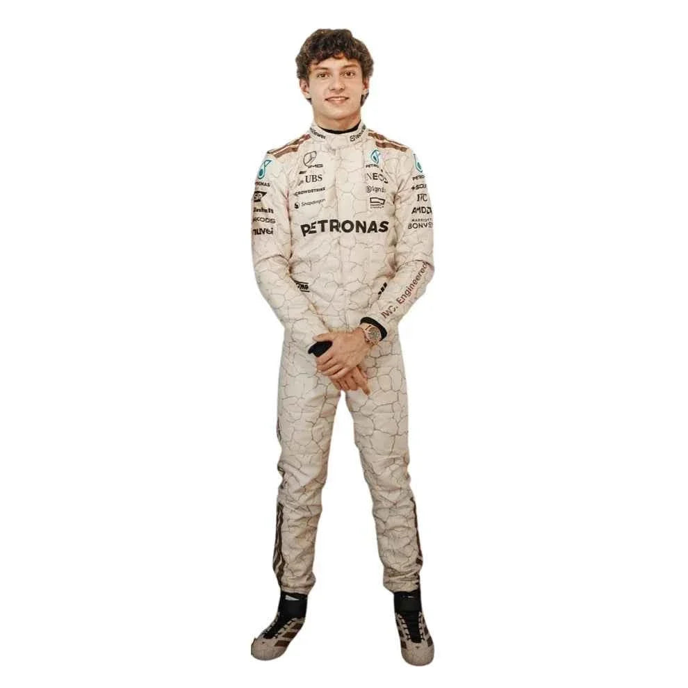 Andrea Kimi Antonelli 2025 USA Austin GP Mercedes F1 Racing Suit | Fine Racegear