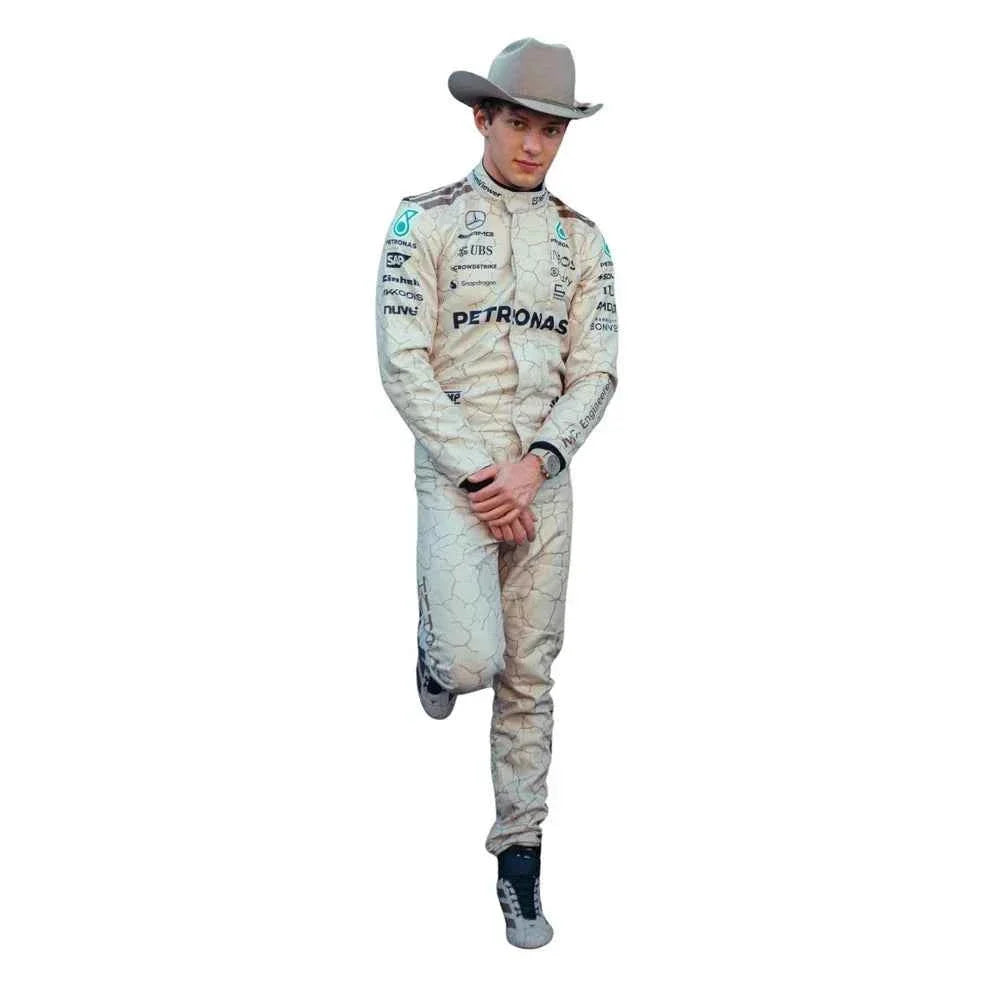 Andrea Kimi Antonelli 2025 USA Austin GP Mercedes F1 Racing Suit | Fine Racegear