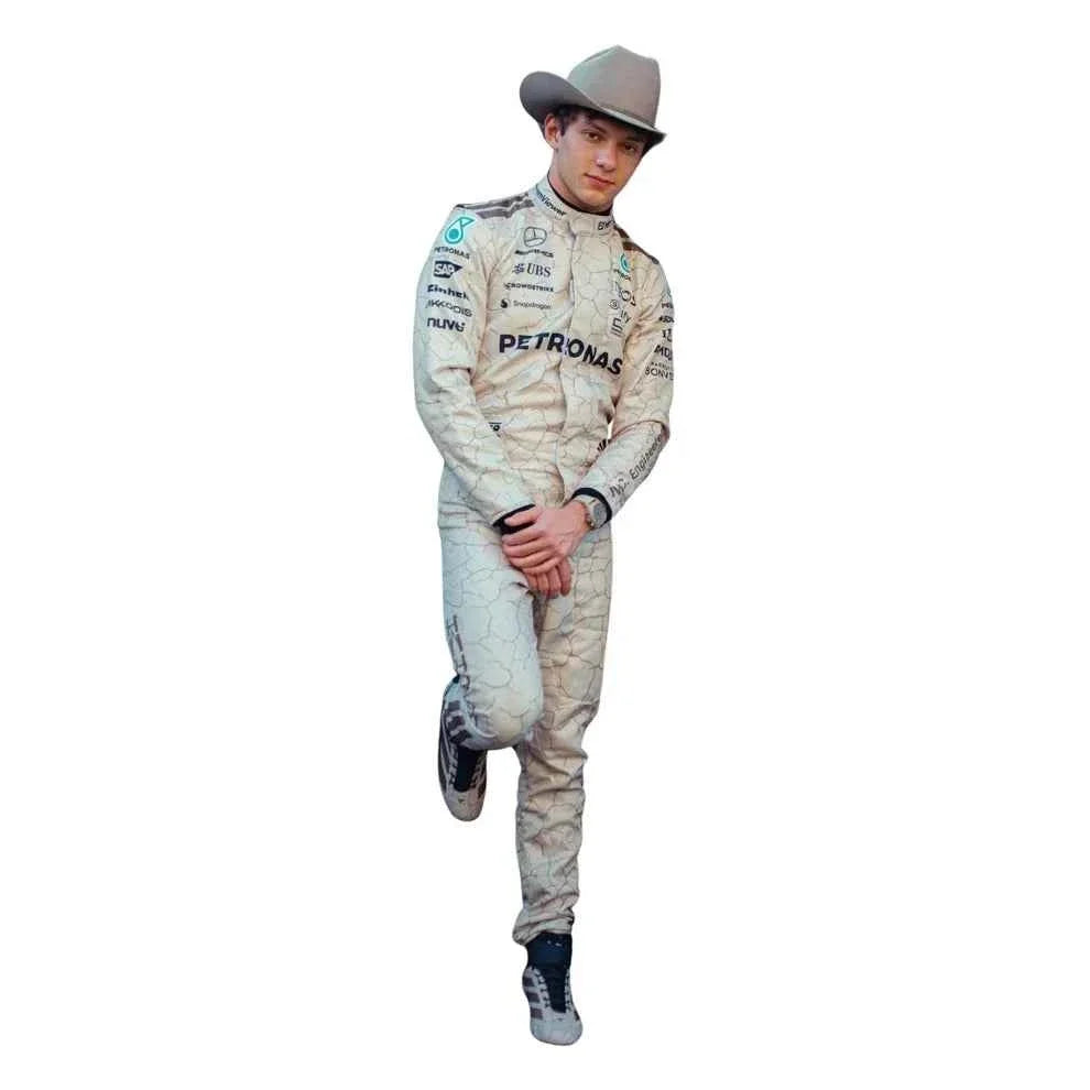 Andrea Kimi Antonelli 2025 USA Austin GP Mercedes F1 Racing Suit | Fine Racegear