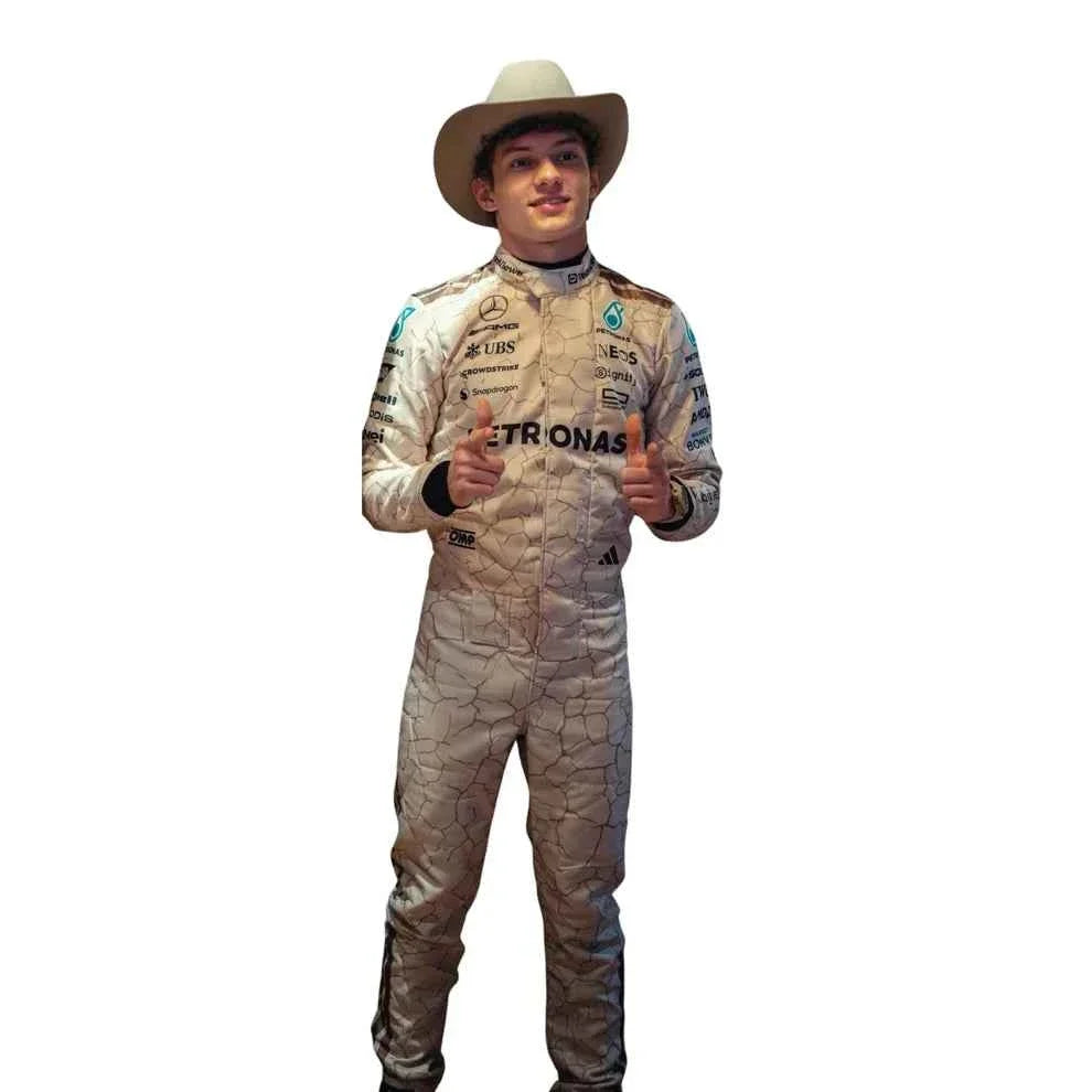 Andrea Kimi Antonelli 2025 USA Austin GP Mercedes F1 Racing Suit | Fine Racegear
