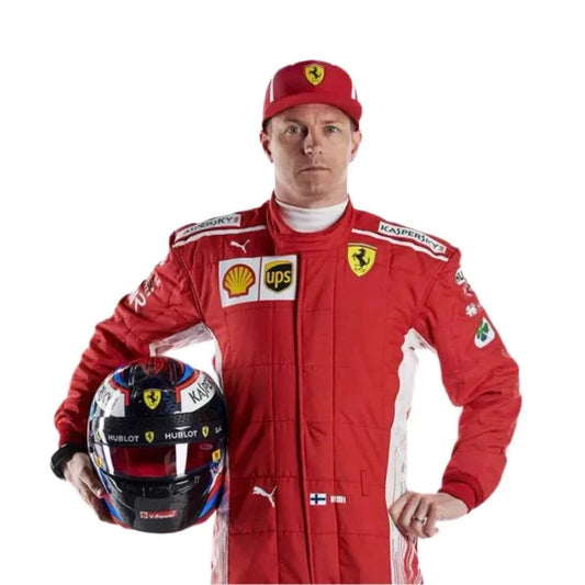 Kimi Räikkönen 2018 Ferrari F1 Racing Suit | Fine Racegear
