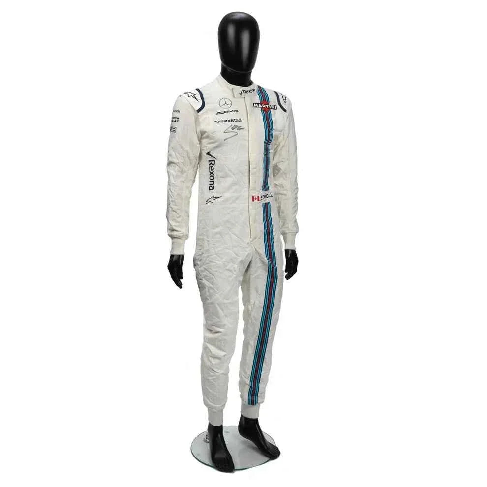 Lance Stroll 2017 Grand Prix Williams Martini F1 Racing Suit