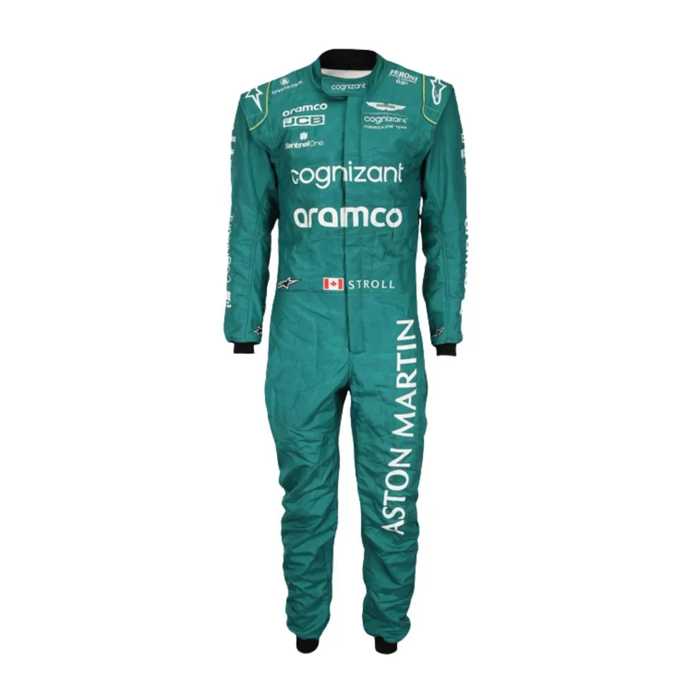 2023 Lance Stroll Aston Martin F1 Race Suit - Fine Racewears