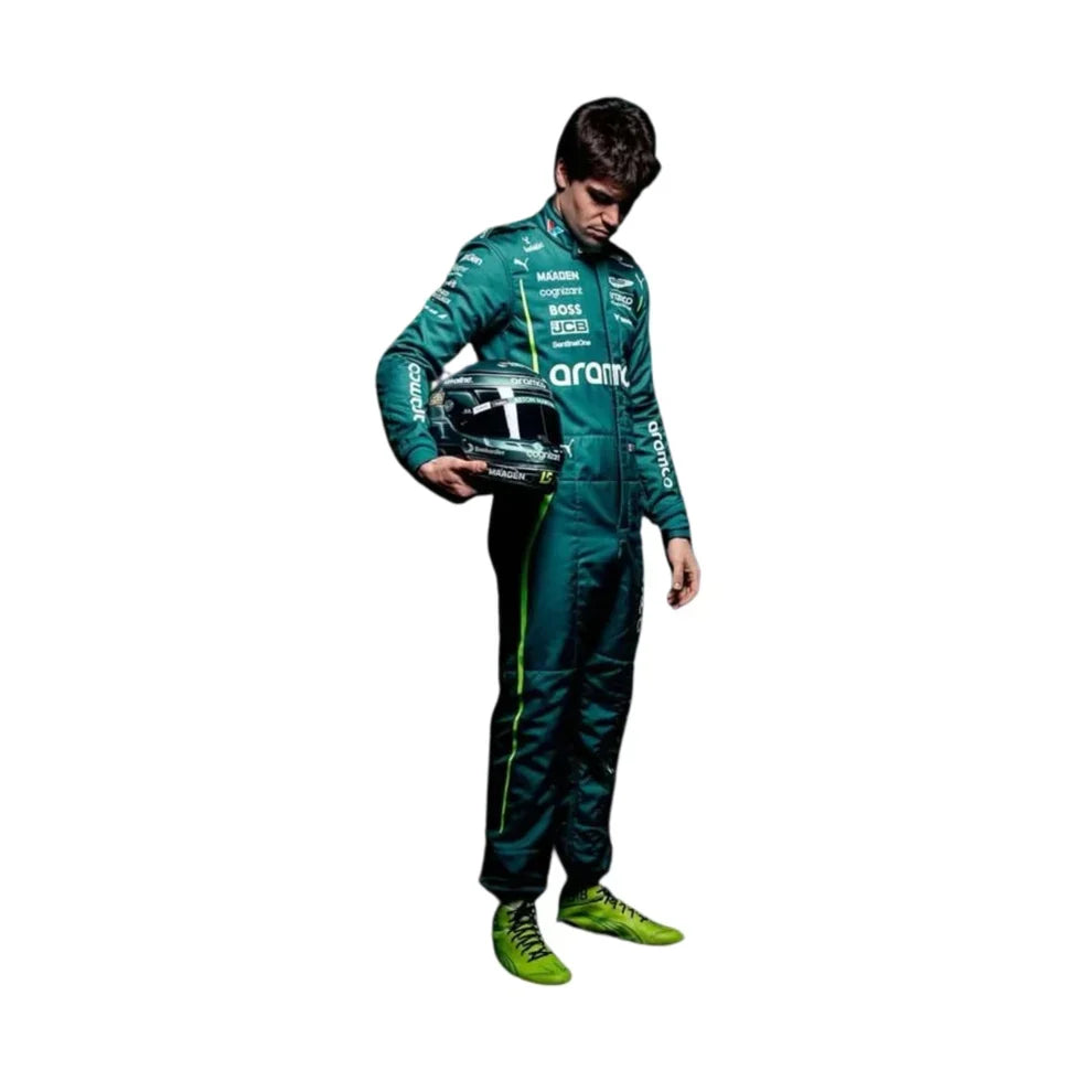 2025 Lance Stroll Aston Martin F1 Race Suit - Fine Racewears