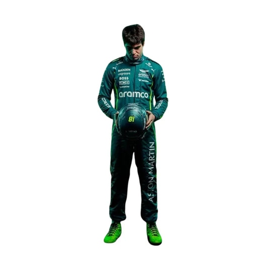 2025 Lance Stroll Aston Martin F1 Race Suit - Fine Racewears
