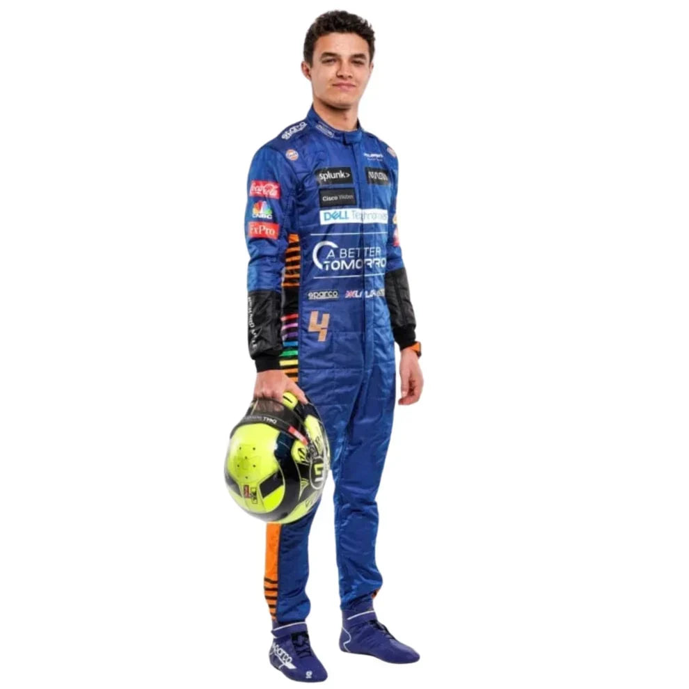 Lando Norris 2021 Mclaren F1 Race Suit - Fine Racewears