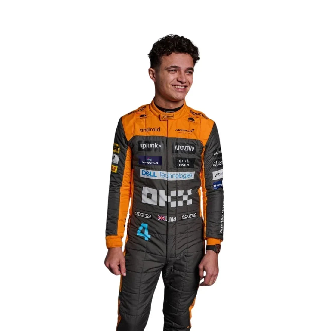 2023 Lando Norris McLaren F1 Race Suit - Fine Racewears
