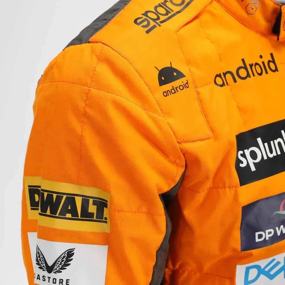 Lando Norris 2023 'Triple Crown' Spanish GP McLaren F1 Racing Suit | Fine Racegear