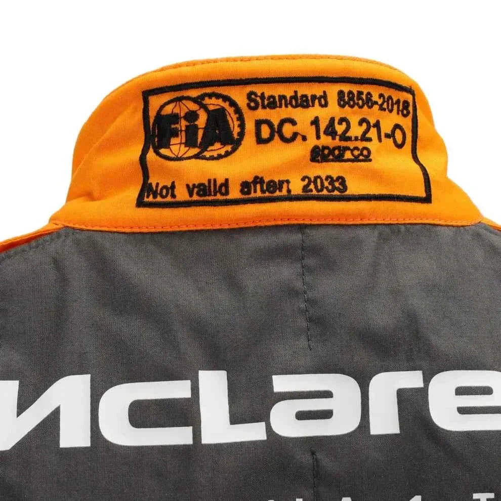 Lando Norris 2023 'Triple Crown' Spanish GP McLaren F1 Racing Suit | Fine Racegear
