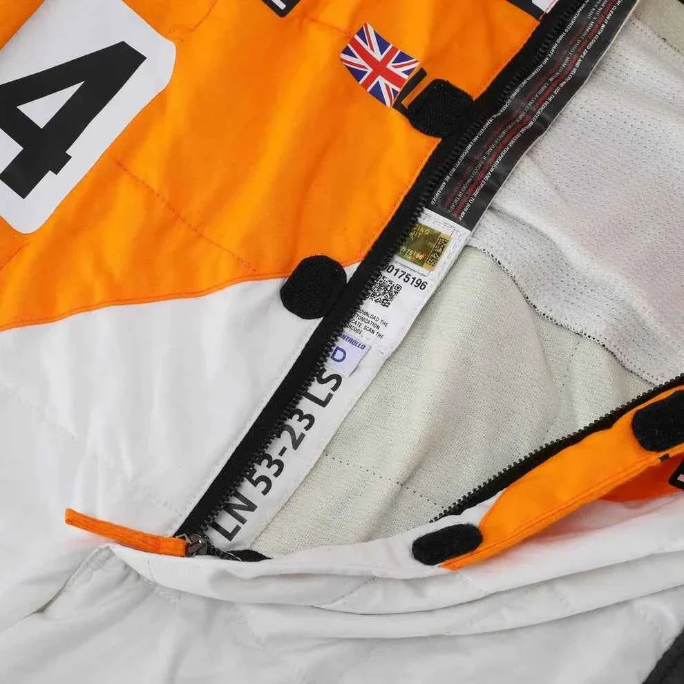 Lando Norris 2023 'Triple Crown' Spanish GP McLaren F1 Racing Suit | Fine Racegear