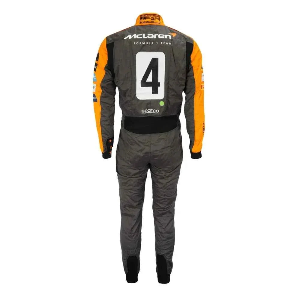 Lando Norris 2023 'Triple Crown' Spanish GP McLaren F1 Racing Suit | Fine Racegear