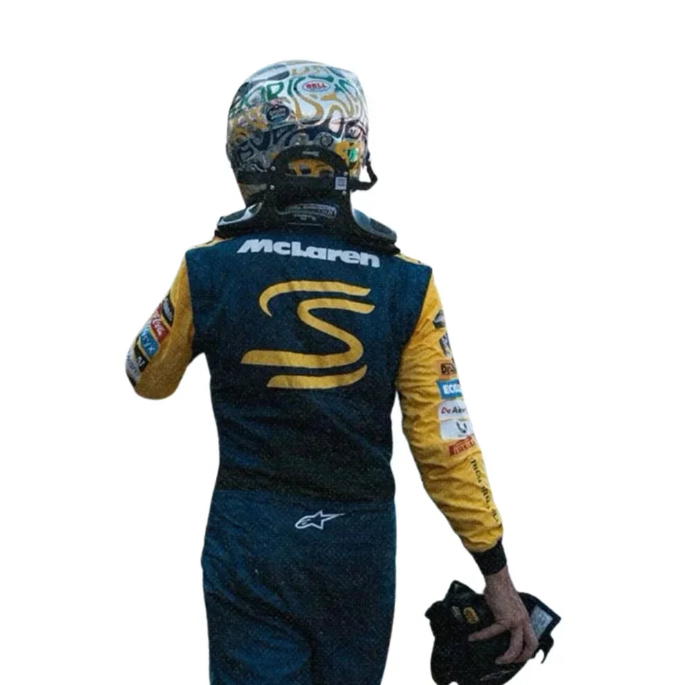 2024 Lando Norris McLaren Monaco GP F1 Race Suit - Fine Racewears