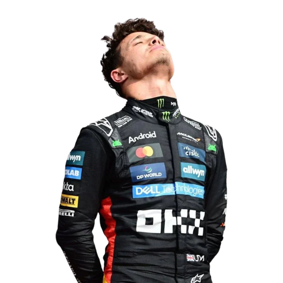 2025 Lando Norris McLaren British GP Race Suit - Fine Racewears