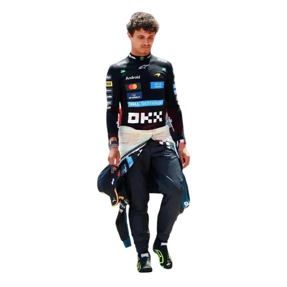 Lando Norris 2026 Monaco GP McLaren F1 Racing Suit | Fine Racegear