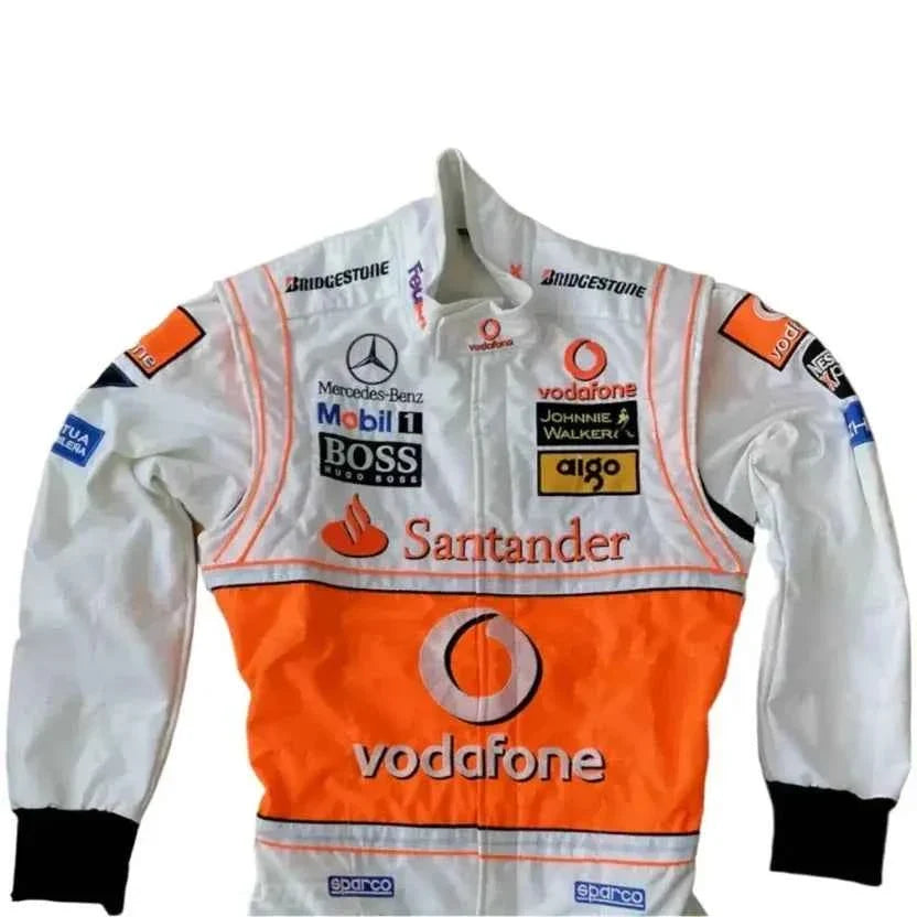 Lewis Hamilton 2008 McLaren F1 Embroidered Racing Suit