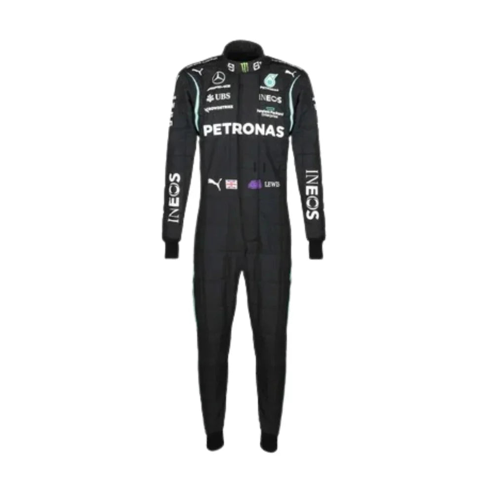 2021 Lewis Hamilton Mercedes F1 Race Suit - Fine Racewears