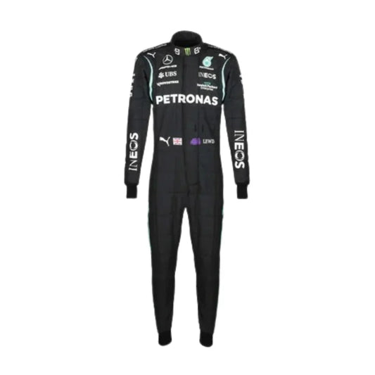 2021 Lewis Hamilton Mercedes F1 Race Suit - Fine Racewears