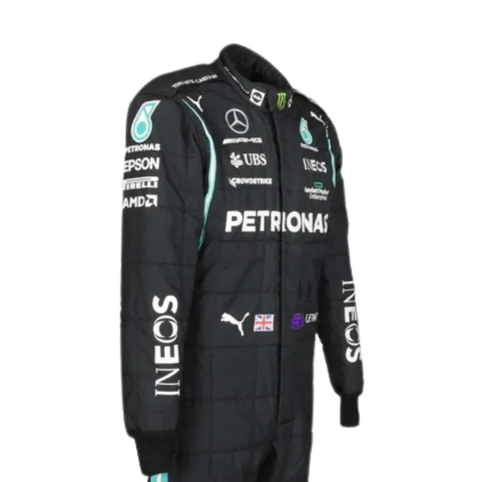 2021 Lewis Hamilton Mercedes F1 Race Suit - Fine Racewears