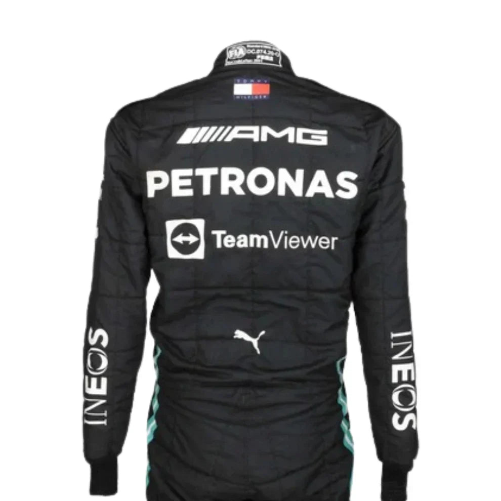 2021 Lewis Hamilton Mercedes F1 Race Suit - Fine Racewears