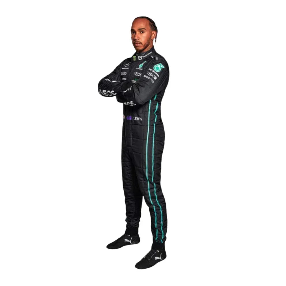 2022 Lewis Hamilton Mercedes AMG F1 Race Suit - Fine Racewears