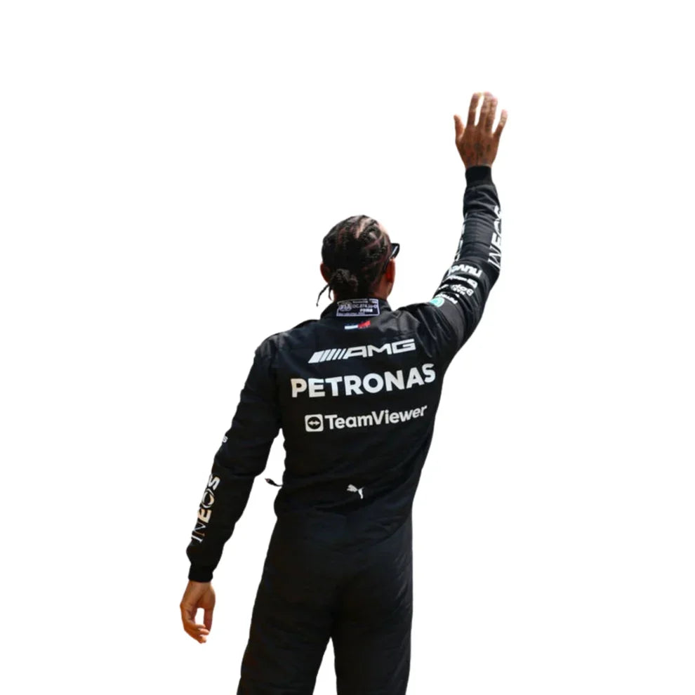 2023 Lewis Hamilton Mercedes F1 Race Suit - Fine Racewears