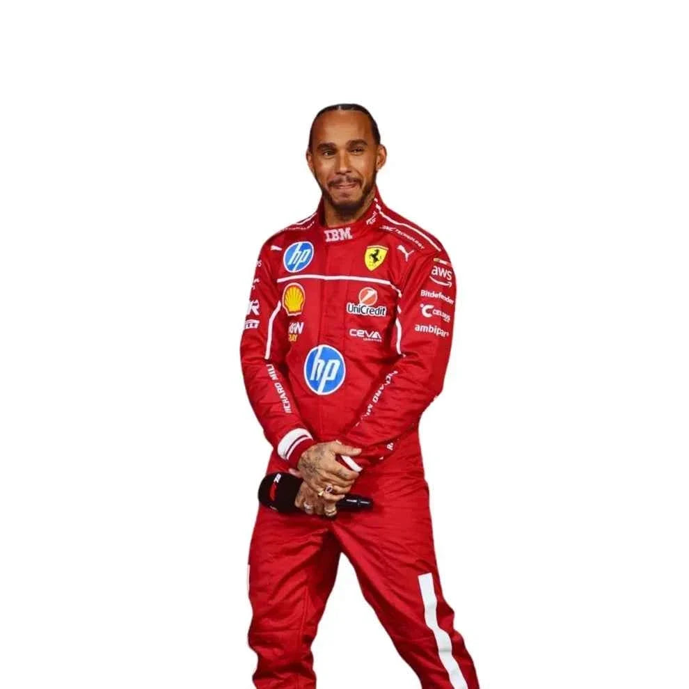 Lewis Hamilton 2025 Ferrari F1 Racing Suit | Fine Racegear
