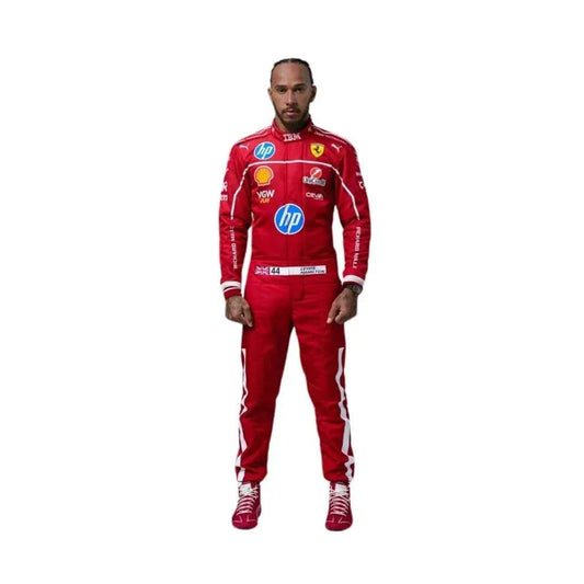 Lewis Hamilton 2025 Ferrari F1 Racing Suit | Fine Racegear