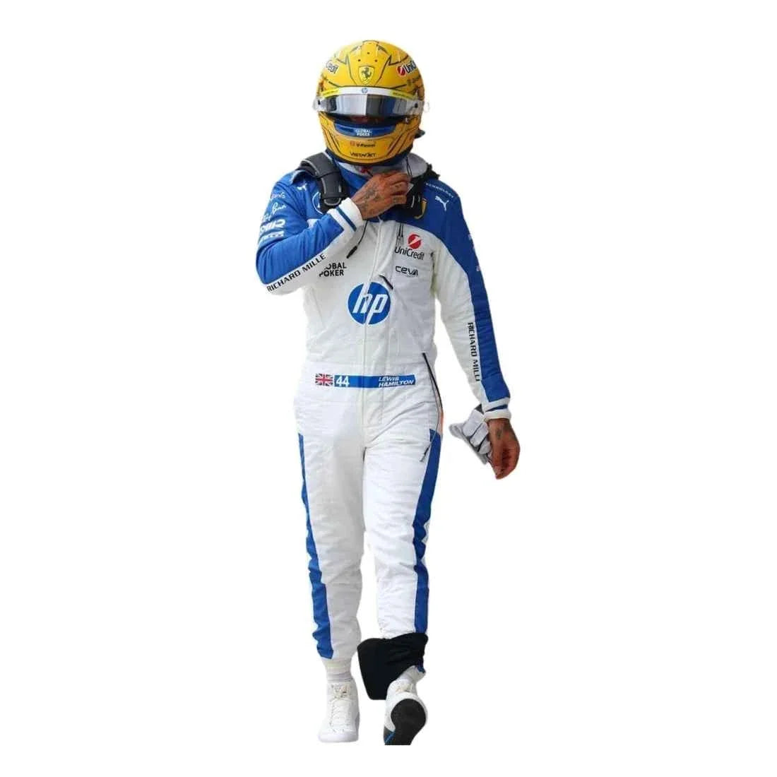 Lewis Hamilton 2025 Miami GP Ferrari F1 Racing Suit | Fine Racegear