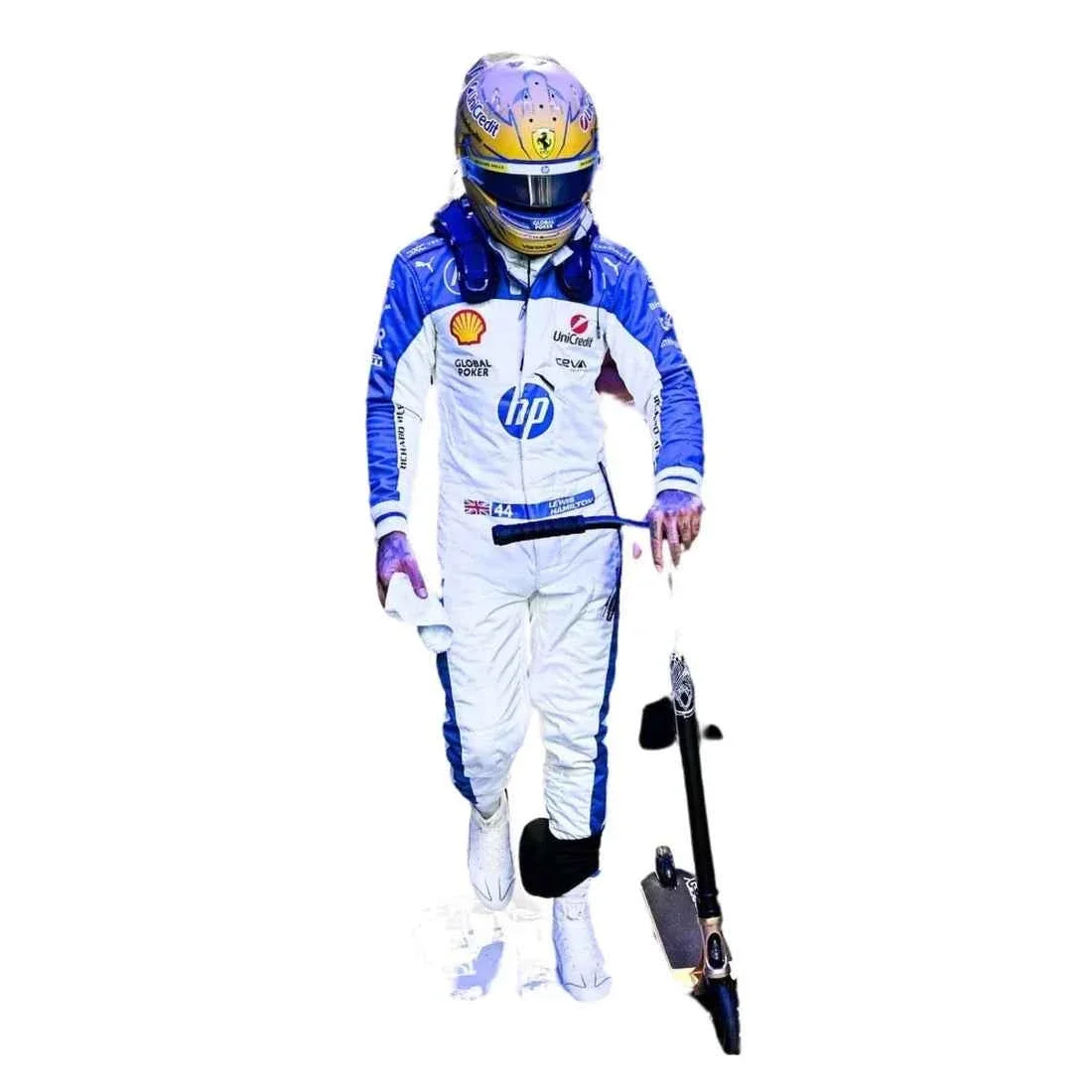 Lewis Hamilton 2025 Miami GP Ferrari F1 Racing Suit | Fine Racegear