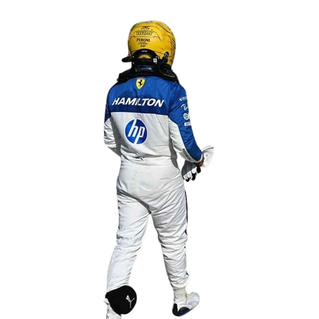 Lewis Hamilton 2025 Miami GP Ferrari F1 Racing Suit | Fine Racegear