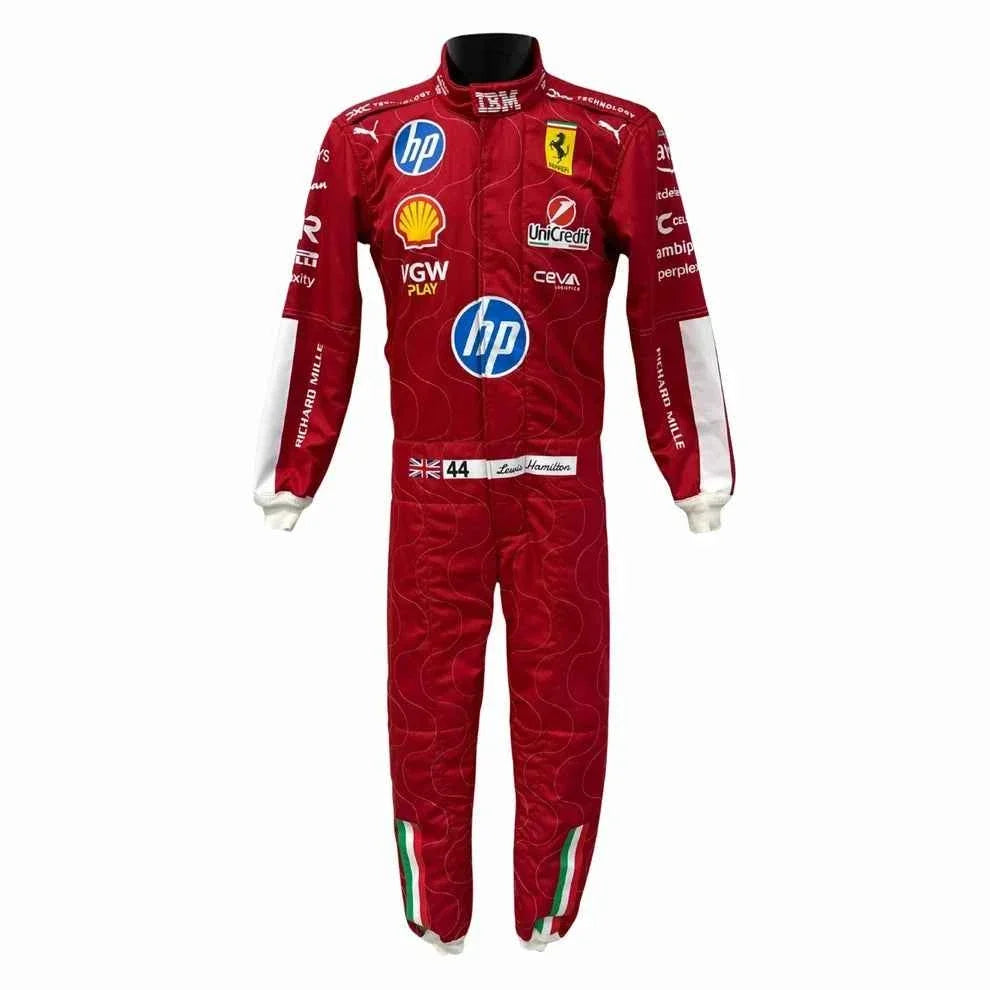 Lewis Hamilton 2025 Monza GP F1 Racing Suit | Fine Racegear