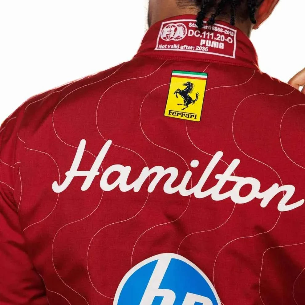 Lewis Hamilton 2025 Monza GP F1 Racing Suit | Fine Racegear