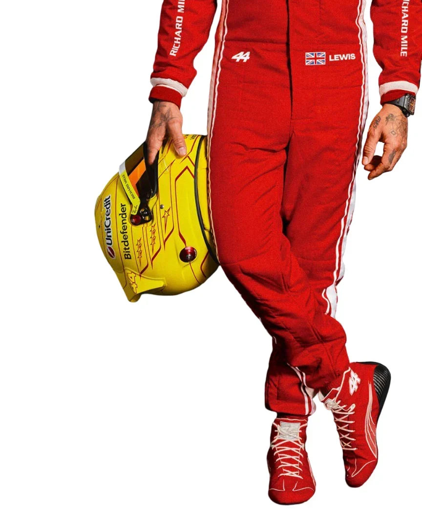 2026 Charles Leclerc & Lewis Hamilton F1 Racing suit | Fine Racegear - Fine Racewears
