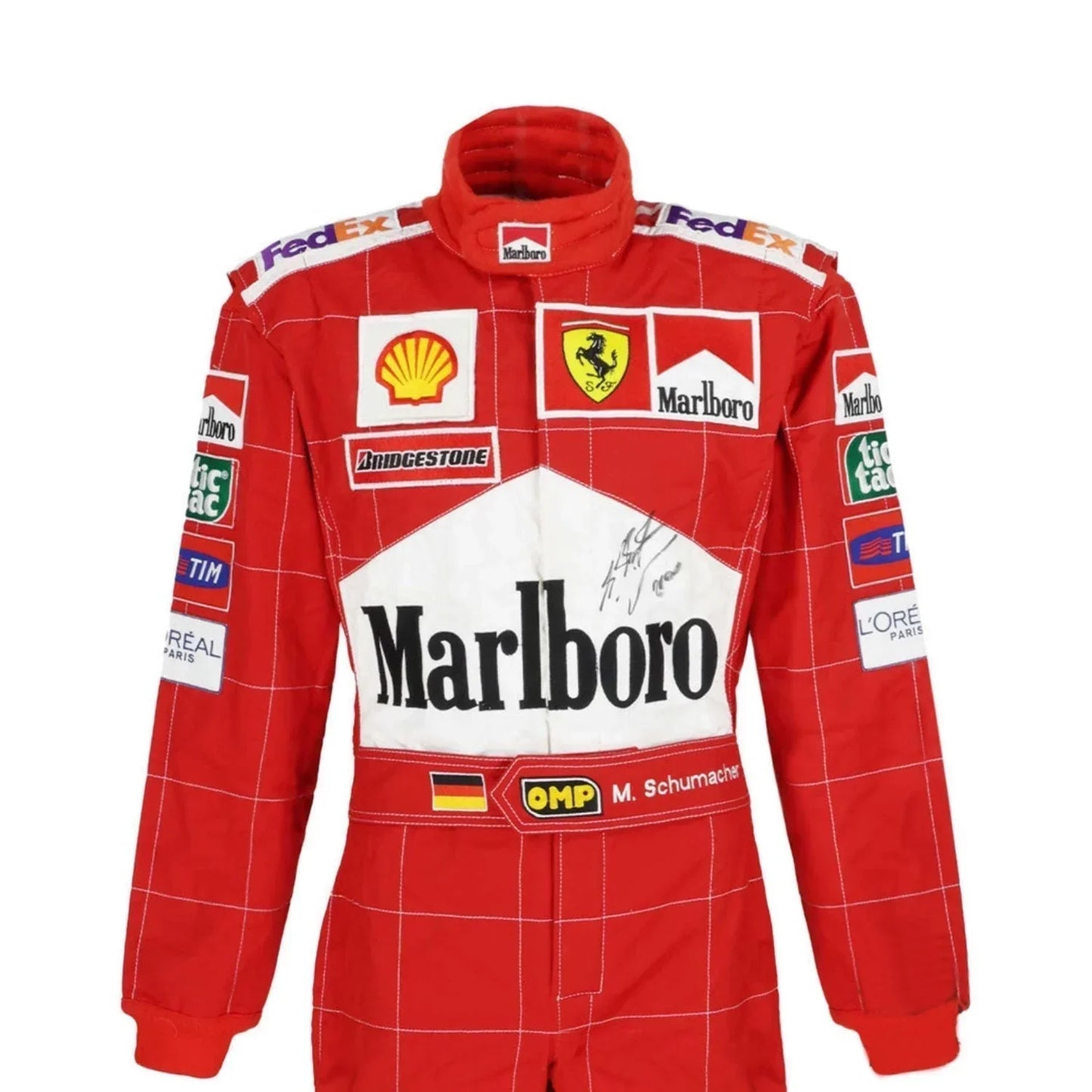 2002 Michael Schumacher F1 Racing Suit | Fine Racegear - Fine Racewears